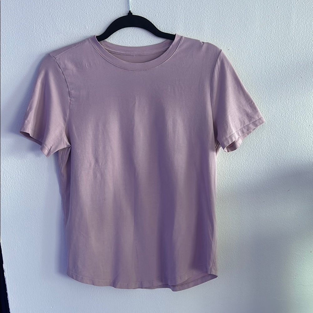 Lululemon Lavender Short Sleeve T-Shirt